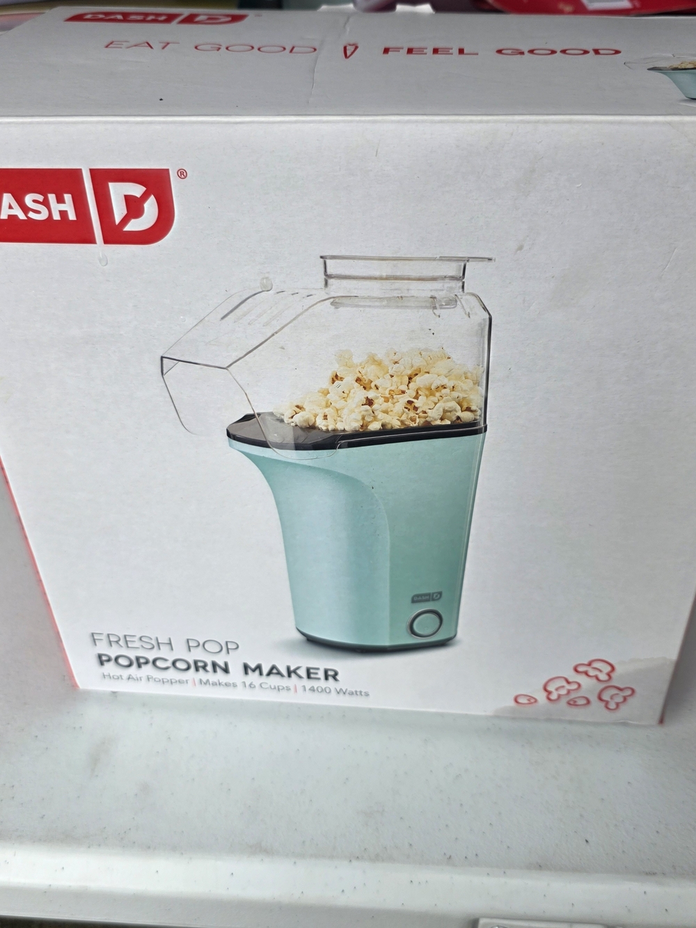 Ash Fresh Pop Popcorn Maker in Mint Green